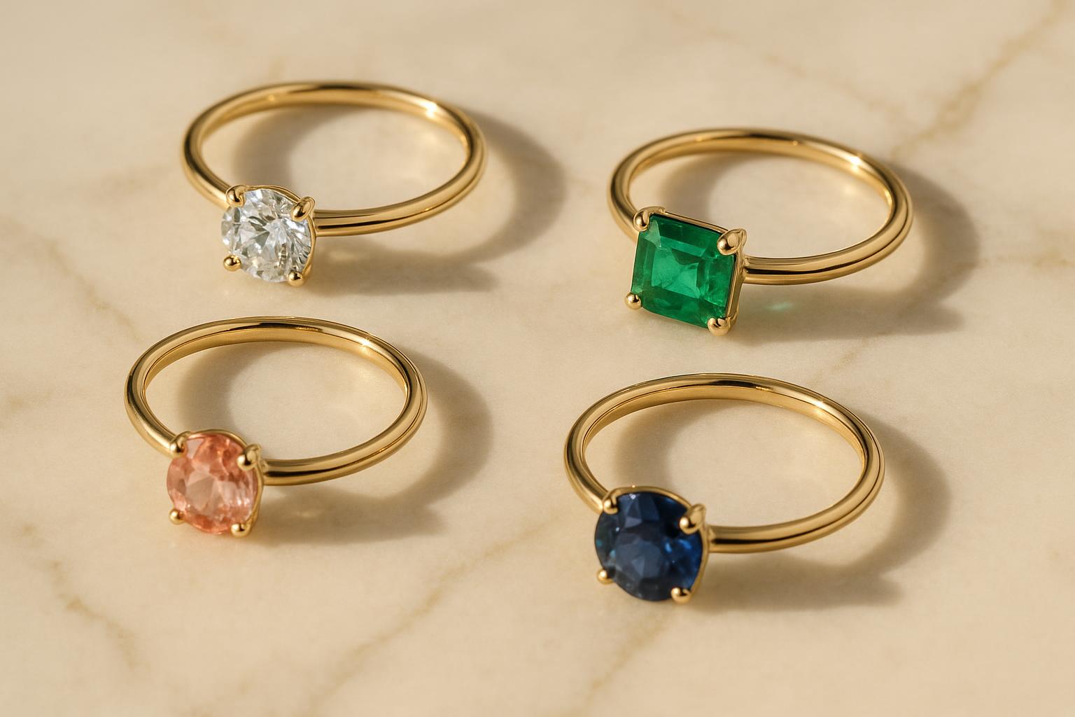 Blue sapphire and diamond ring